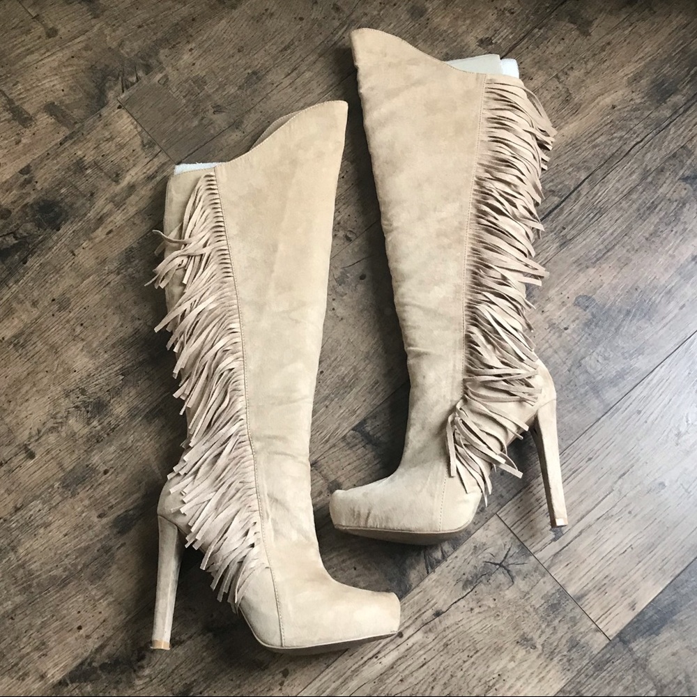 Knee High Boots with Fridge